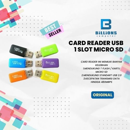 CARD READER USB 1 SLOT MICRO SD