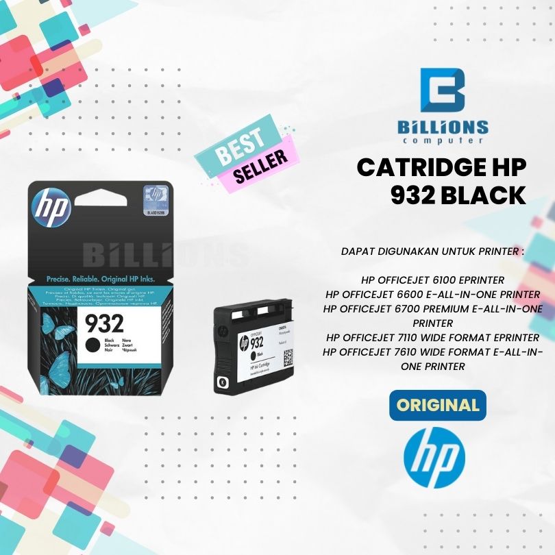 CATRIDGE HP 932 BLACK