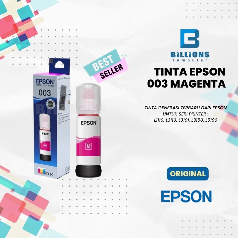 TINTA EPSON 003 Magenta