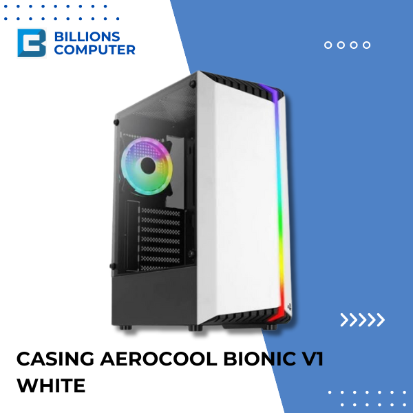Casing Aerocool Bionic V1 White