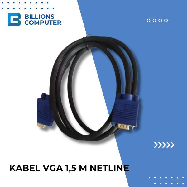 Kabel VGA 1,5 M Netline