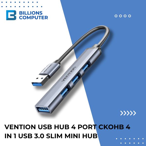 USB Hub 4 Port Vention 4 In 1