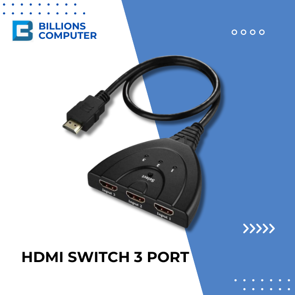 Switch HDMI 3 Port Kabel