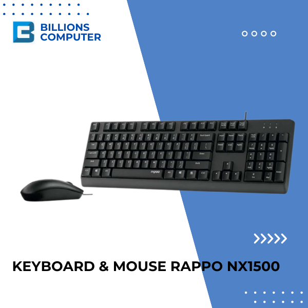 Keyboard & Mouse Rappo NX1500
