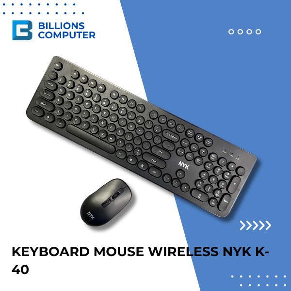 Keyboard Mouse Wireless NYK K-40